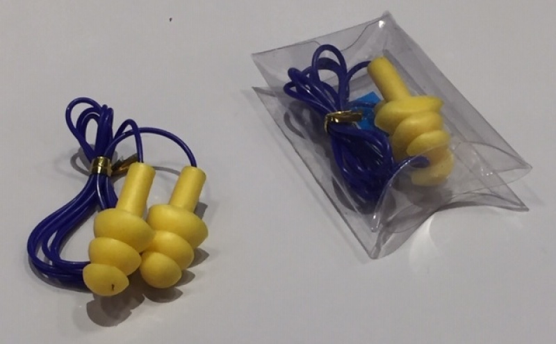 TAPA OIDOS PVC CON CORDON X 100 UNIDADES - Imagen 2
