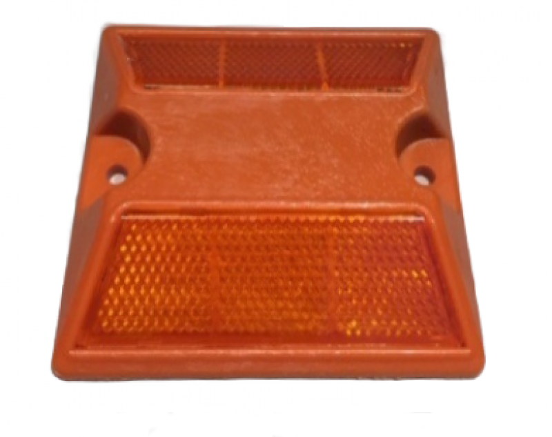 TACHAS VIAL PLASTICAS NARANJA