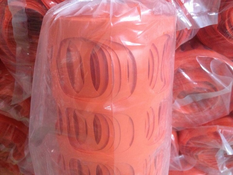 MALLA DE SEGURIDAD - 1 mts x 50 mts. - 65*35 - 85 gr - Imagen 6