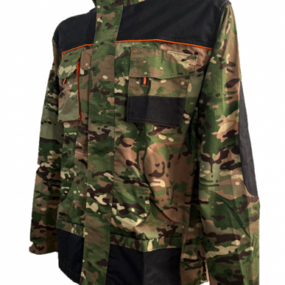 CAMPERA CAMUFLADA TELA RIPSTOP (ANTI DESGARRO)